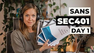 SANS SEC401 Vlog 1  Live Online Day 1 of Exploring Security Essentials