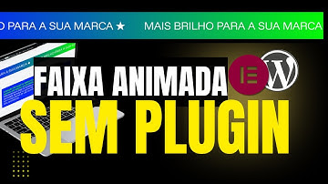Esteira Infinita no Elementor - Texto Animado SEM Plugin