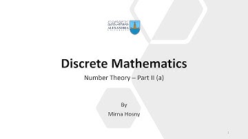 Number Theory - Part II