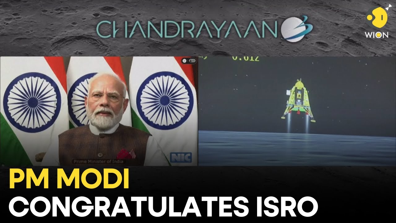 PM Modi on Chandrayaan-3 LIVE: PM Modi hails successful Chandrayaan-3 landing on Lunar surface