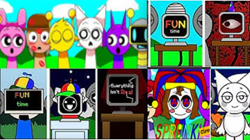 Incredibox - Sprunki ALL MR.FUN COMPUTER in Random Different Mods |NEW MODS