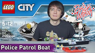 Лего LEGO City Police Patrol Boat 60129 Brickworm