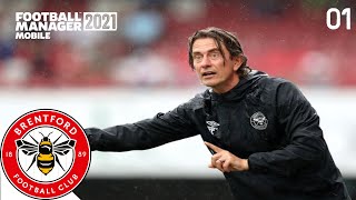 A New Beginning | Brentford RTG Career Mode EP1 / Football Manager 2021 Mobile / FMM21