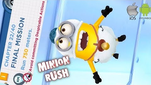 Minion Rush walkthrough Final mission CHAPTER 22/40
