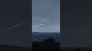Surface to Air Missile in Action vs Fighter Jet Attack - C-RAM - Military Simulation - ArmA 3 #short screenshot 4