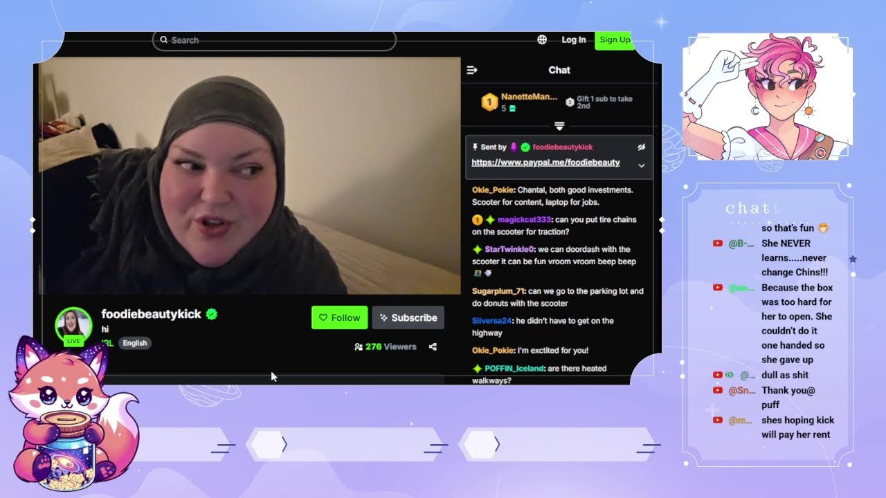 FOODIE BEAUTY IS LIVE BUYING A PC!!