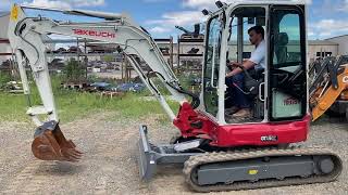 GovDeals: 2023 Takeuchi TB335R Mini Excavator