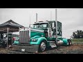 SHOW TRUCK TOUR ZZ TOP | KENWORTH W900L GLIDER WITH STRAIGHT PIPES WITH CAT | THE KENWORTH GUY