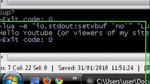 Lua Tutorial 10: Reading .txt files and using tail calls!