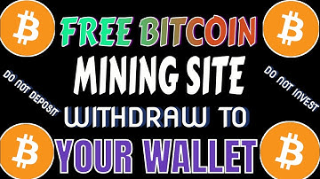 Mine Bitcoin Free 2025 | No Deposit Cloud Mining Site