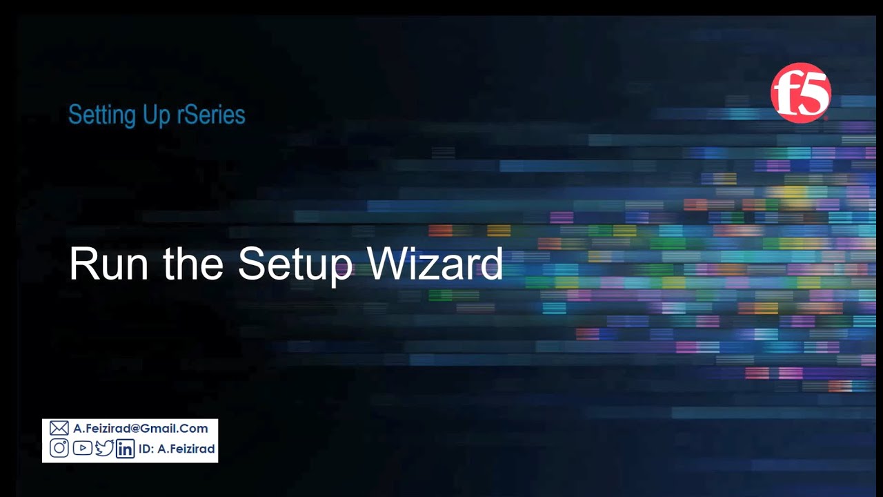 Setting Up rSeries - Run the Setup Wizard - YouTube