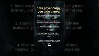🧐😉 Dark psychology, facts 🤯 #darkpsychology #youtubeshorts #ytshorts #shortsfeed #shorts #viral