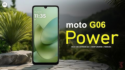 Moto G06 Power Price, Official Look, Design, Specifications, Camera, Features | #motoG06Power #moto