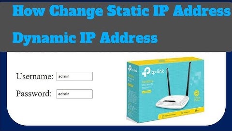 Static IP Address Reserve on TP Link ADSL Router. DHCP IP.