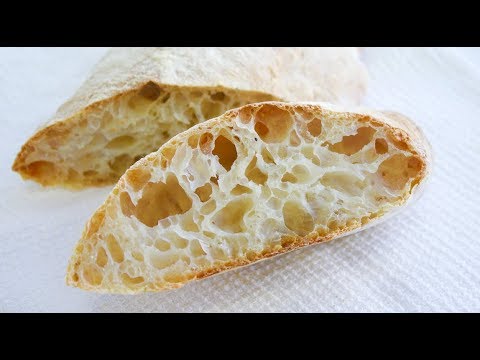 Video: Paano Magluto Ng Ciabatta Sa Bahay