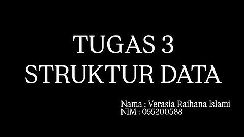 Tugas 3 Struktur Data. Program Pencarian First Search (DFS) dan Breadth First Search (BFS)