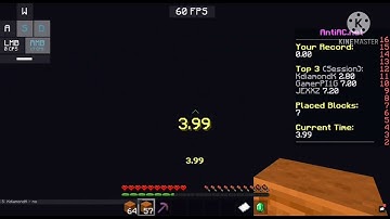 How to god bridge 8 block with no jump