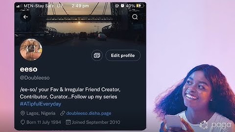 Paga is live on Twitter Tips!