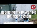 How to install lawn sprinkler system  Rainbird Solenoid Orbit Easy Logic Controller & Indexing Valve