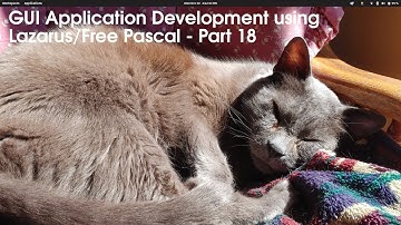 Linux/MS-Windows Application Development using Lazarus/Free Pascal - Part 18