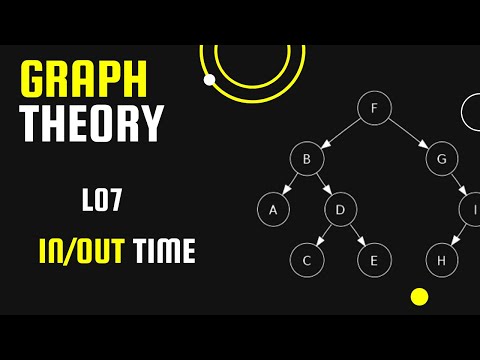 07- In/Out Time In a Tree | Graph Theory | Python