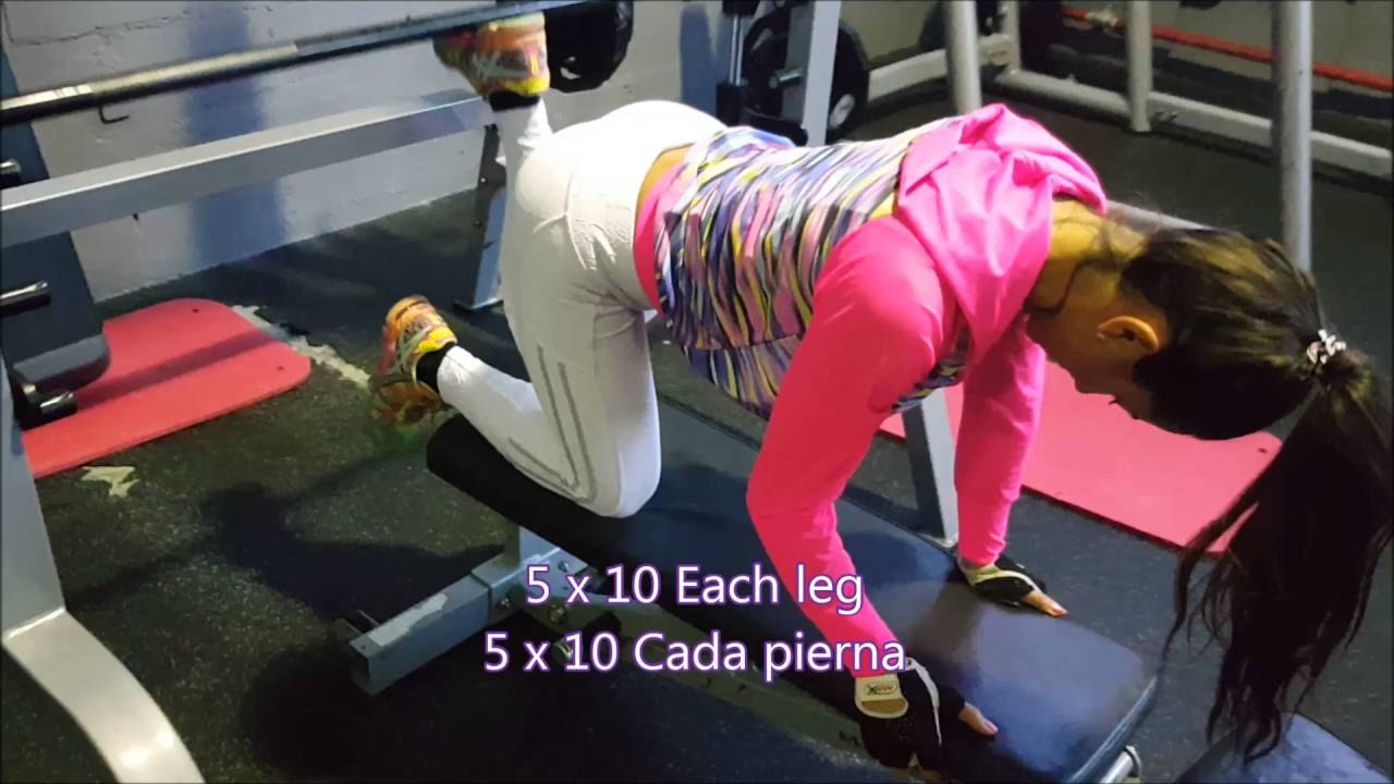 JESSICA COBAS. Glute exercise