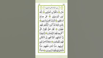 Yaseen Surah Full Yasin سورة يس HD Text surah Yaseen #surayaseen​ #yasin #quran #surahyaseen