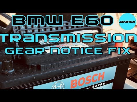 BMW E60 525i Transmissiefout Fout ((DEEL 1)) Code P0700, P0335, P1727