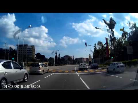 World's largest roundabout -Putrajaya roundabout Malaysia