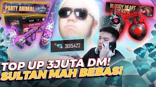DIKASIH SULTAN 3JUTA DIAMOND 420 JUTA RUPIAH! TANPA RAGU GW ABISIN SEMUA!!