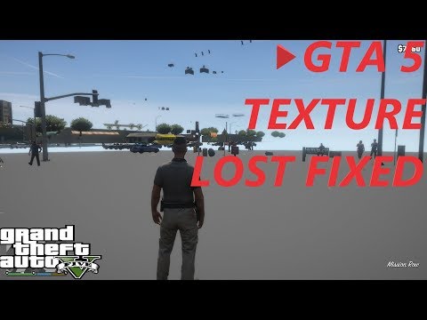 GTA 5 - HOW TO EASILY FIX TEXTURE LOST - 2019 - LSPDFR 0.4