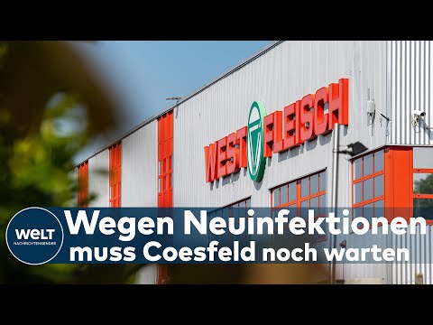 CORONA-Ausbruch in Fleischfabrik: Kreis Coesfeld muss eine Woche länger durchhalten