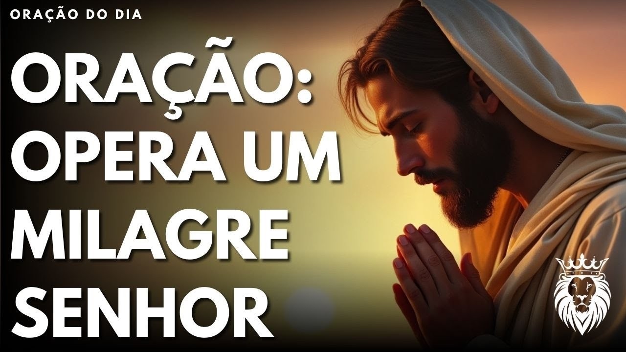 Oração para Deus Operar Um Milagre  - Mensagem e Oração do Dia