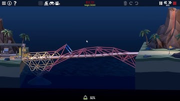 Poly Bridge 2 Challenge Levels : Level 2-16 Solution
