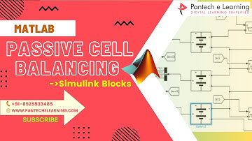 Passive Cell Balancing using Matlab Simulink Blocks | #simulation #matlab #ev #bms #eeeprojects
