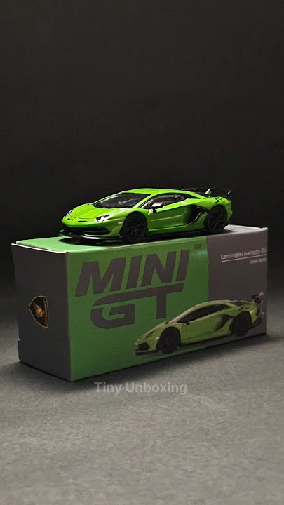 Lamborghini aventador #diecastcollector #minigt #shortsviral