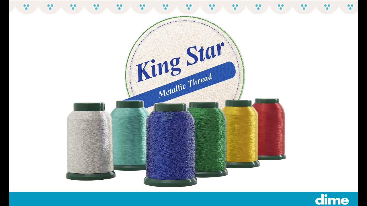 Dime Medley Variegated Embroidery Thread (1000 Meters) - 00814027016957