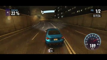 Playing Need For Speed No limits Part 3 (race game) (smartphone gaming)