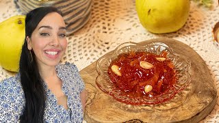 Make this Classic Greek Autumn Preserve!!  Homemade Kydoni Quince Fruit