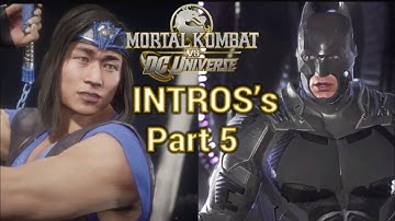 Mk vs dc Universe intros part 5