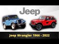 Jeep Wrangler Evolution (1966 - 2022) | Jeep Wrangler Then And Now