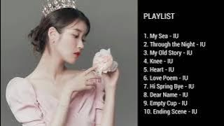 IU 아이유 playlist  Ballad song to sleep, study, and relax