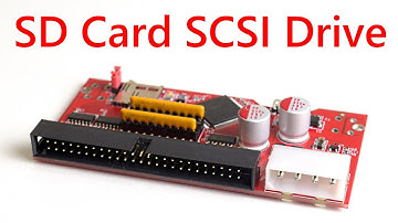 SCSI2SD SD Card SCSI Drive Review