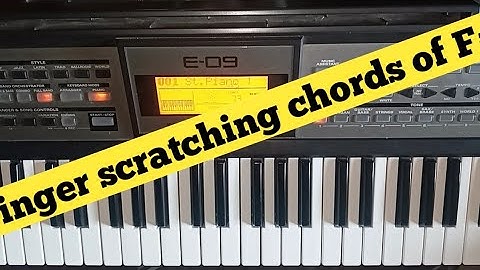 F# Part 1 another different way of holding Chords || How to play itende