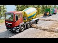 Mobil vs rock 7  beamng drive