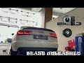 Audi a6 with maxhaust  hispeaker