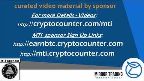 Forex to Cryptocurrency a Mirror Trading International Interview Review | How to earn bitcoin crypto