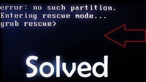 How To Fix Grub Error: No Such Partition. || Grub Rescue || Complete Tutorial || 2021 ||