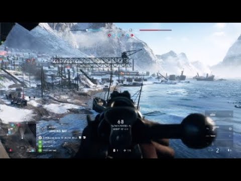 Battlefield™ V - No Scope Mid-Range Sniping w/ Gewehr 43 - PS4 Pro