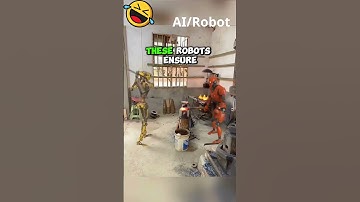 Robot làm việc overtime #ai #congnghe #robot  #tintuc  #funny